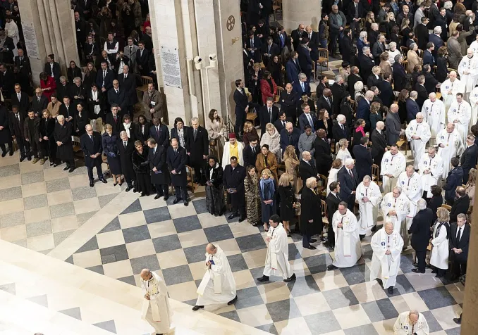 Le pape était absent de la cérémonie d'ouverture de Notre-Dame de Paris. © Quirinale.it, Wikimedia Commons