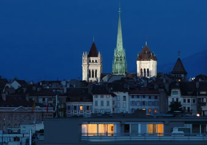 La cathédrale Saint-Pierre de Genève / © Laurent Gilliéron, Keystone
