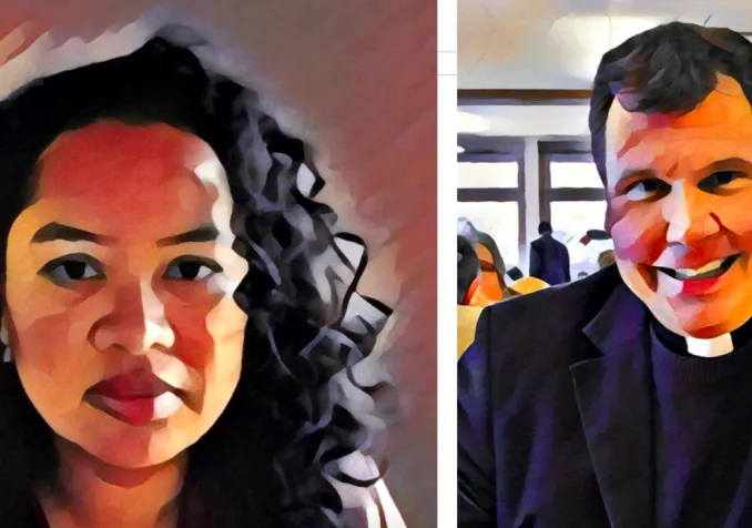 Nadine Manson & Dominique RImaz © Cath.ch / Réformés.ch