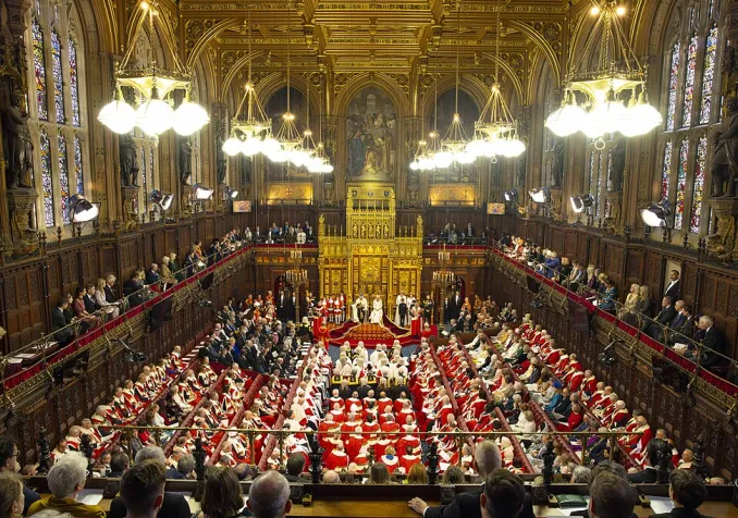 ©House of Lords, Roger Harris, CC BY 2.0 Wikimedia Commons