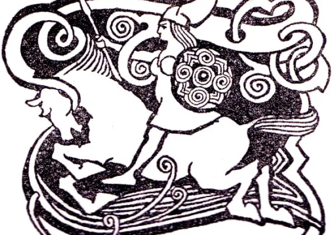 La Valkyrie, illustration d'Arthur Rackham ©WIkimedia Commons/Public Domain