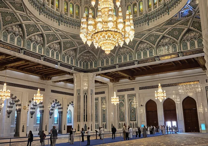 Intérieur de la Grande Mosquée