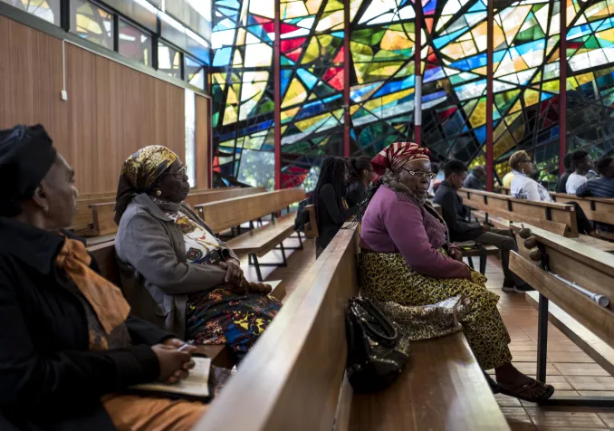 Culte à la Mission évangélique protestante, Genève © Réformés / Dom Smaz