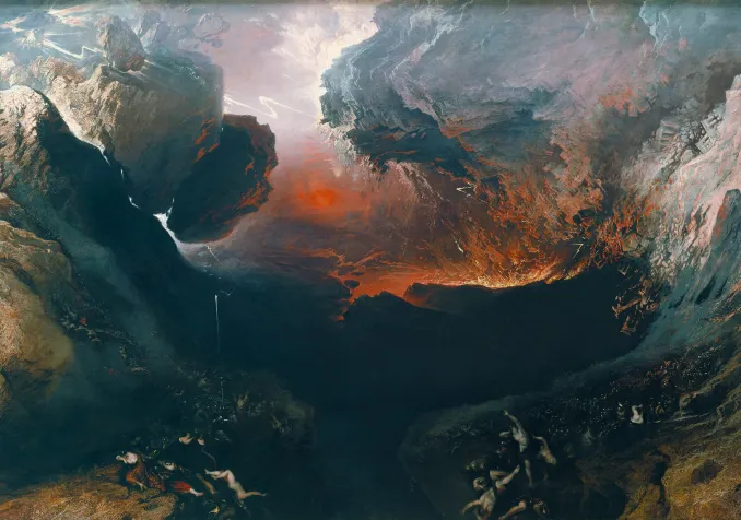 John Martin, The Great Day of His Wrath, 1851-1853 ("Le Grand Jour de Sa colère" ou "La Fin du monde")