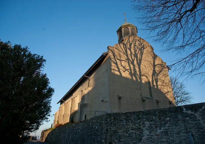 Eglise de Pampigny (© Ludovic Péron, CC BY-SA 3.0 Wikimedia Commons)
