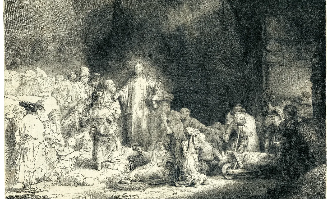 La Pièce aux cent florins, 1648, musée Jenisch Vevey. ©DR