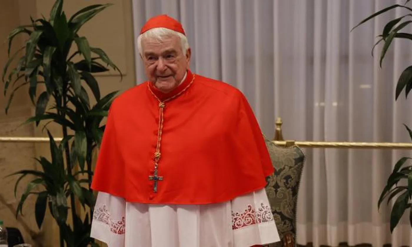 Emil Paul Tscherrig, l'un des deux cardinaux suisses au Vatican, est décédé. KEYSTONE - RICCARDO DE LUCA