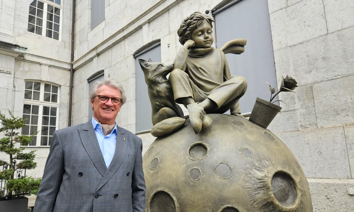 Jean-Marc Probst, le fondateur du musée "Le Petit prince et son univers" copyright Christine Mo Costabella, RTSreligion