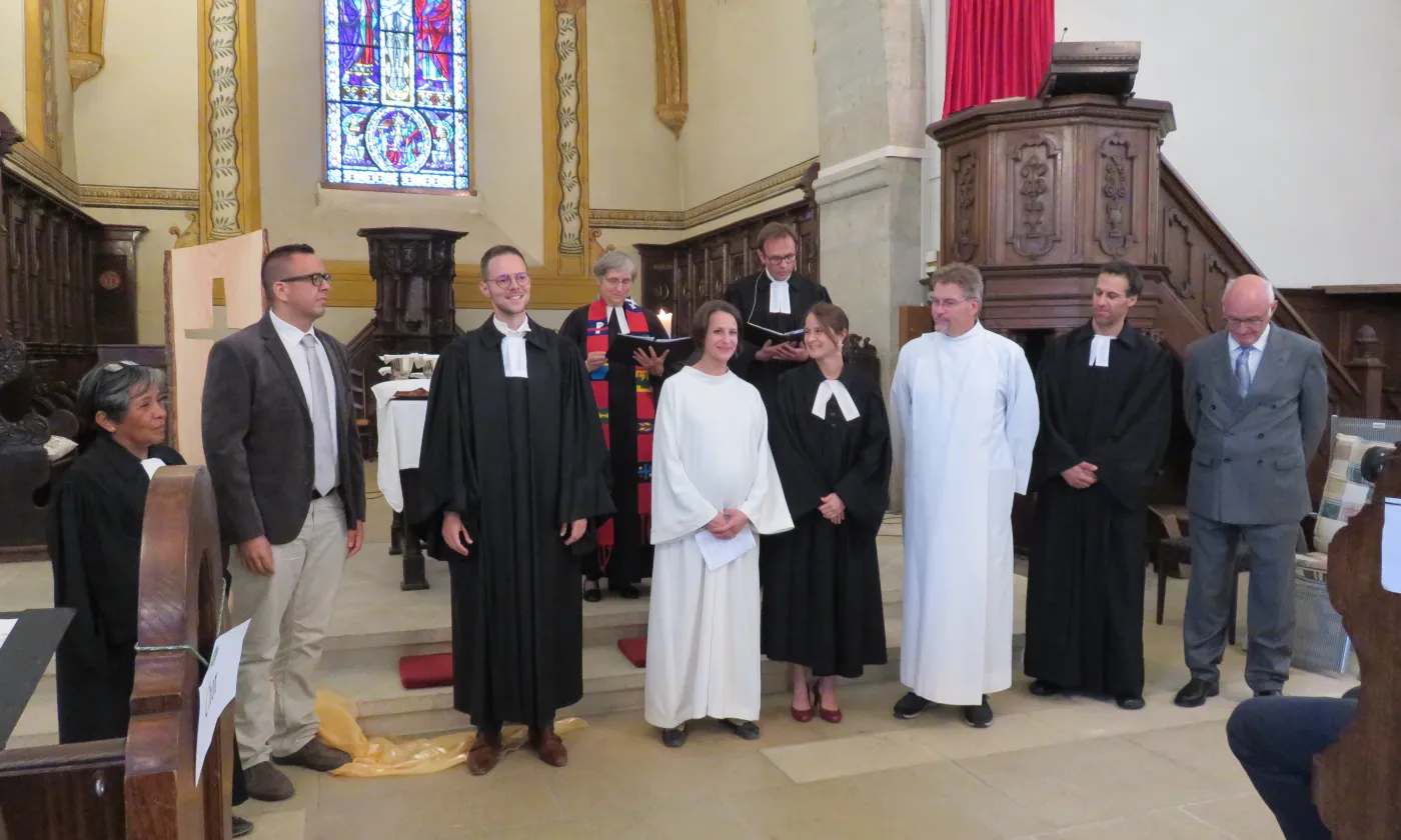 Le culte de consécration de Virag Sauter et Amédée Ruey LV