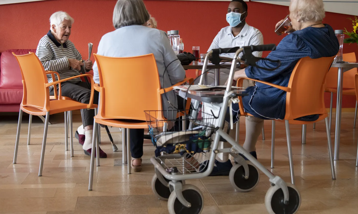 EMS Les Charmettes, à Neuchâtel (© Keystone)