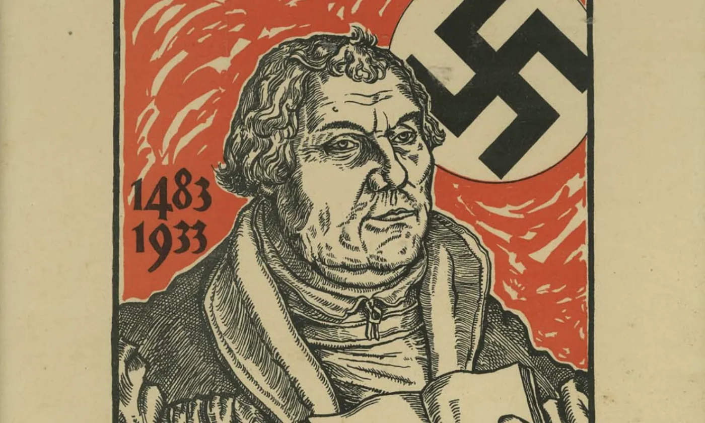 Extrait d'un poster de propagande nazie, 1933 © DR