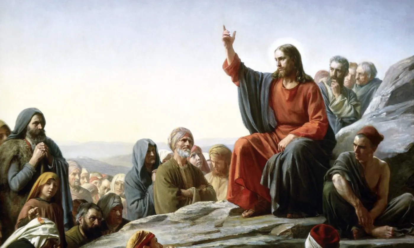 © Carl Heinrich Bloch, Sermon sur la montagne (extrait) / Wikimedia CC