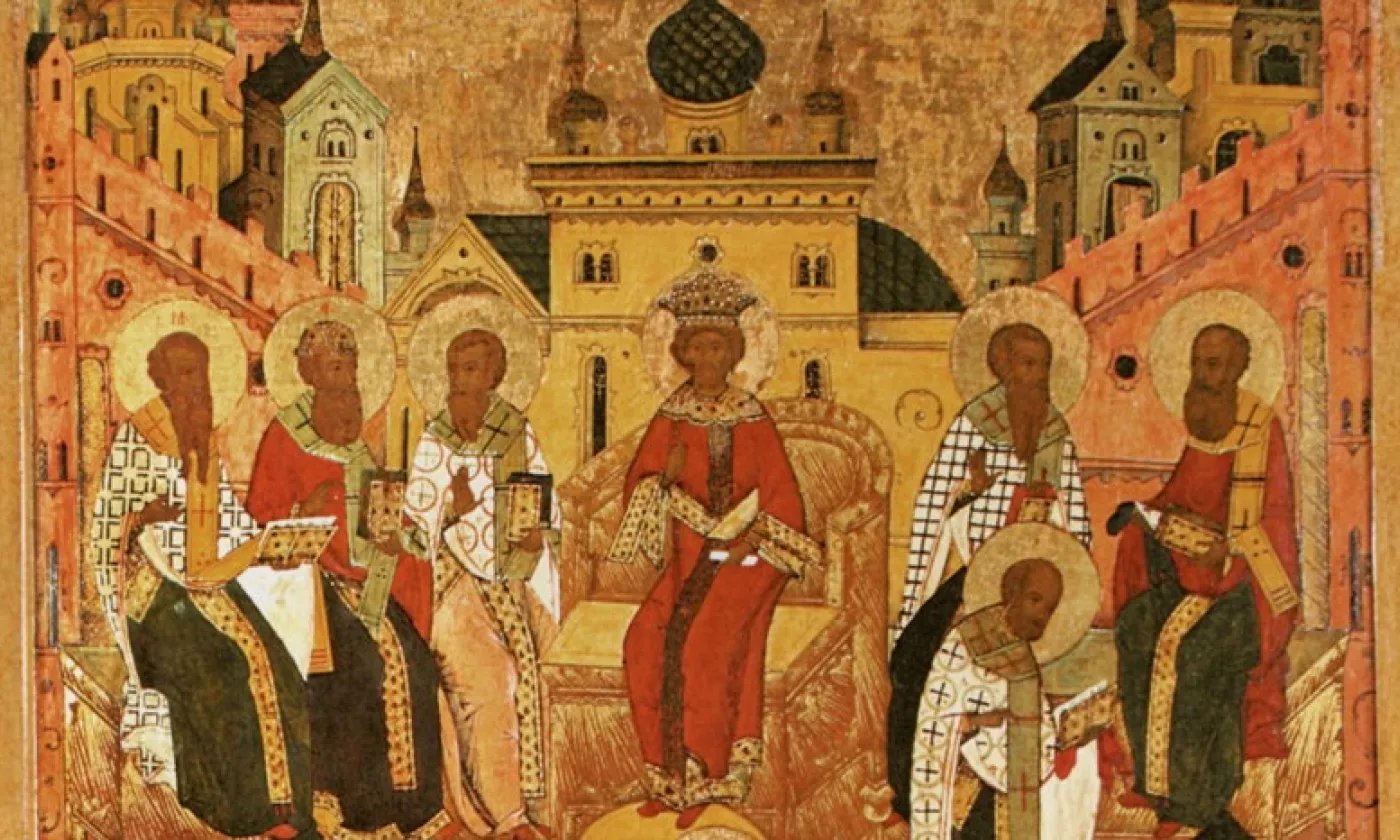 Icône symbolisant le concile de Nicée. ©Libre de droits