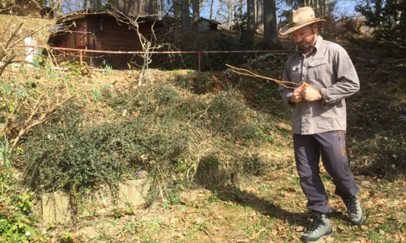 Damien Evéquoz, sourcier ©Laurence Villoz/RTSreligion