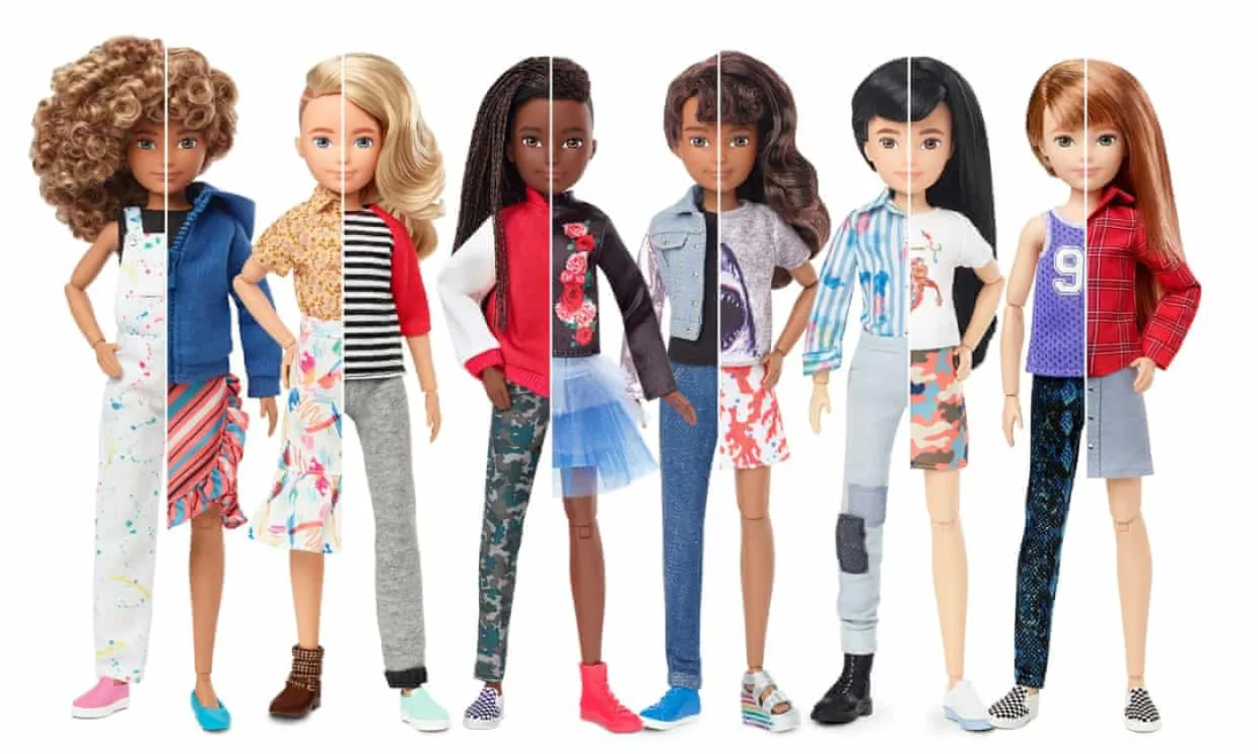 Mattel sort une nouvelle gamme de Barbie sans identité sexuelle prédéfinie ©Mattel