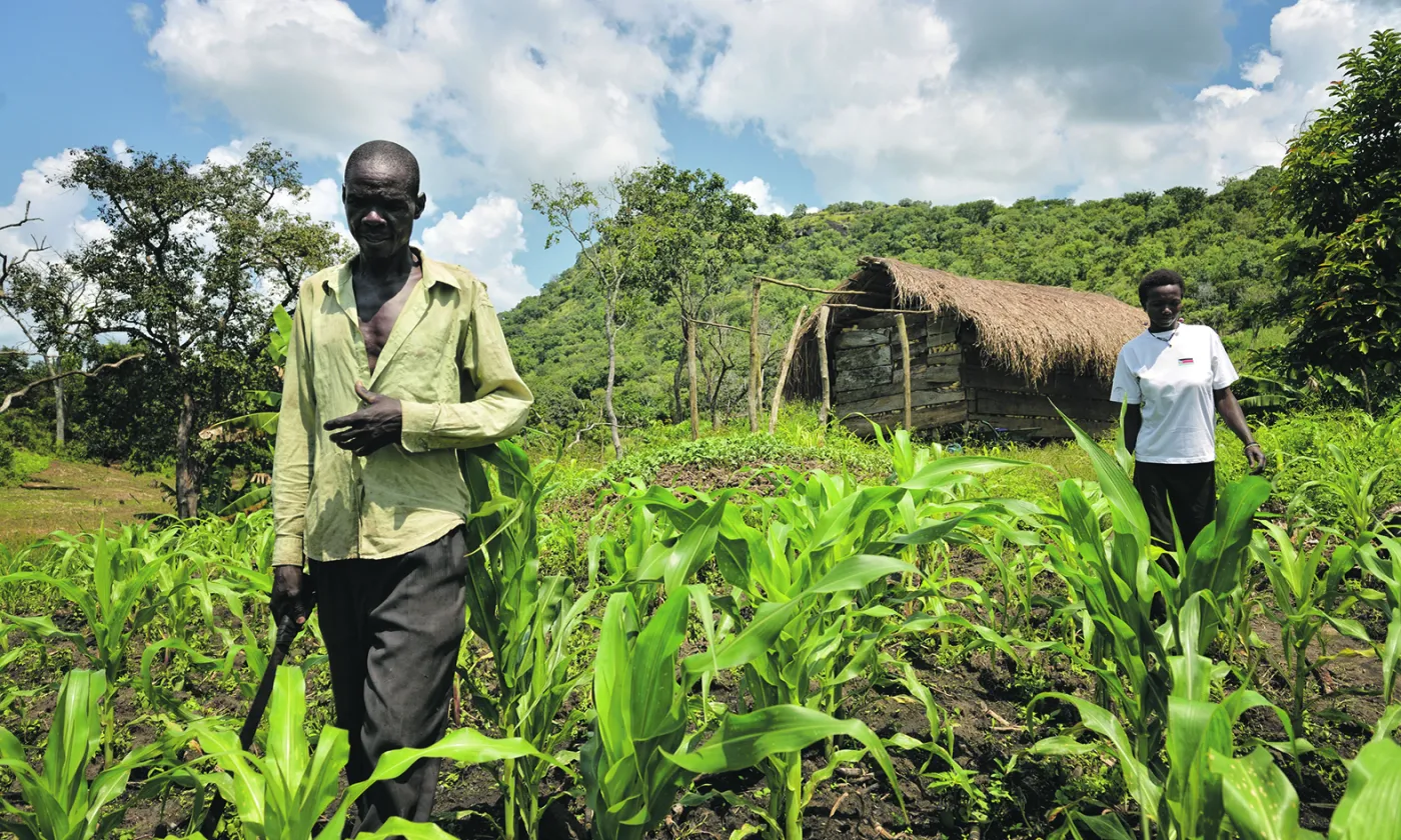Le projet de l’EPER à Yei. ©EPER