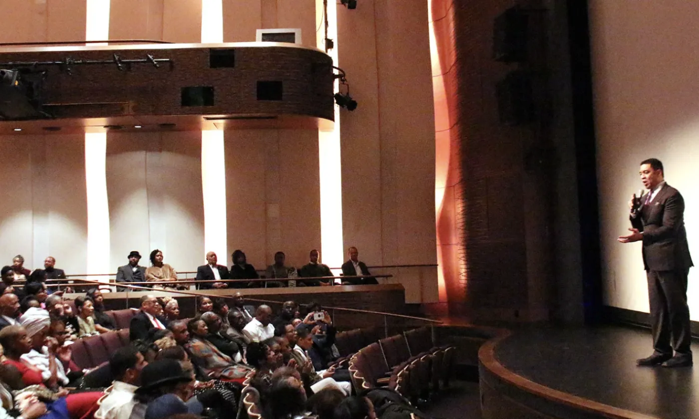 Harry Lennix à la première du film ©RNS/Adelle M. Banks