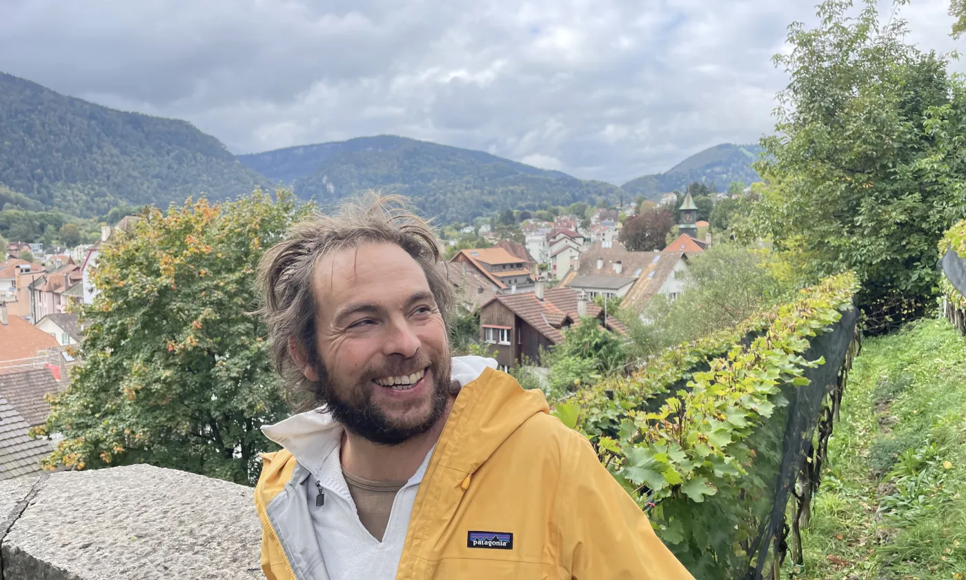 Aurèle Morf, vigneron ©Carole Pirker / RTSreligion