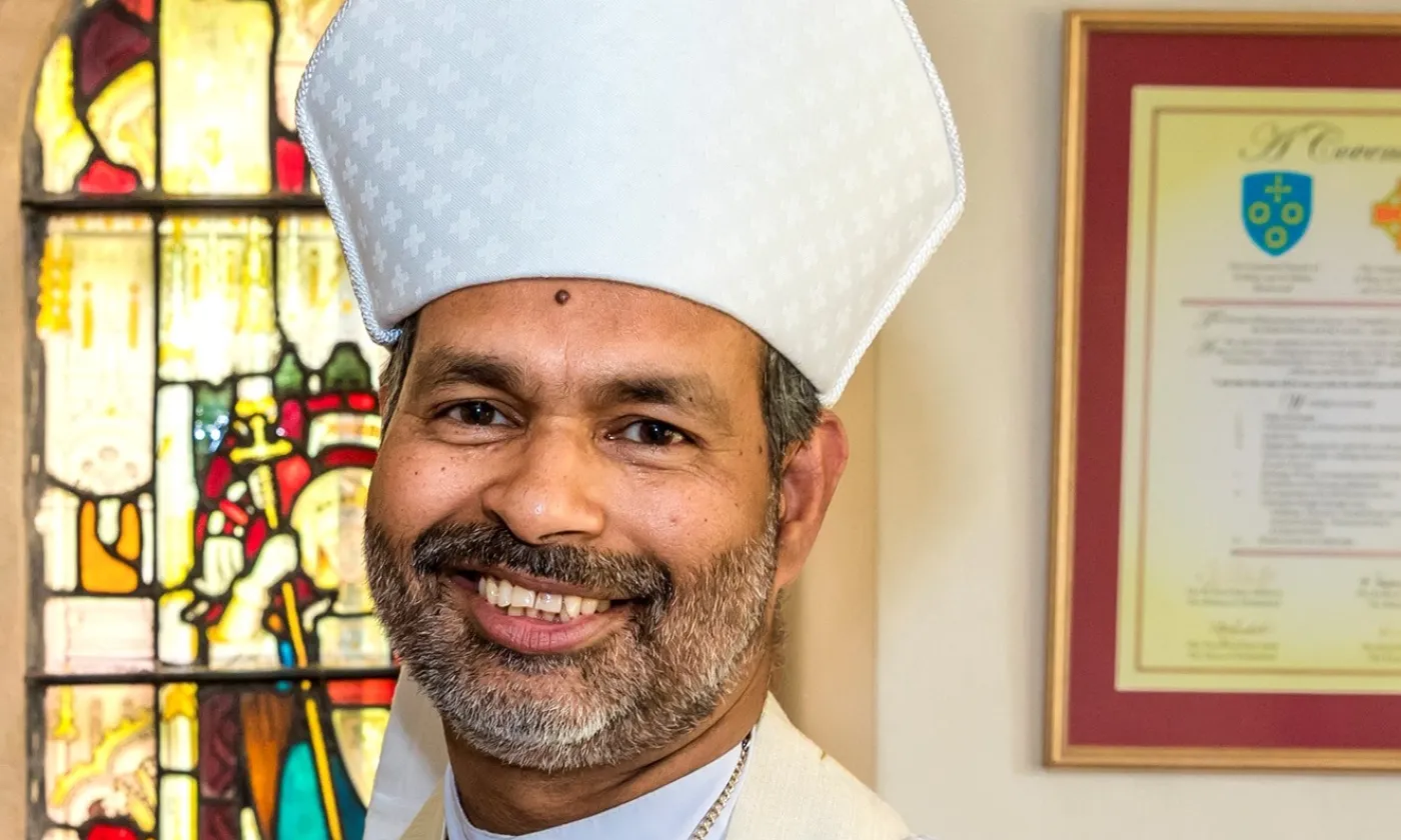 L'évêque anglican de Liverpool, John Perumbalath