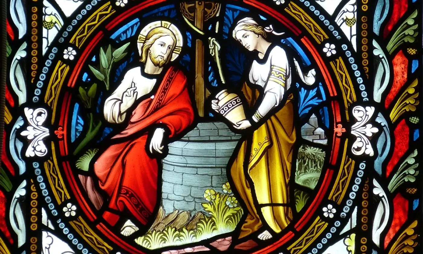Jésus et la femme samaritaine ©Pixabay