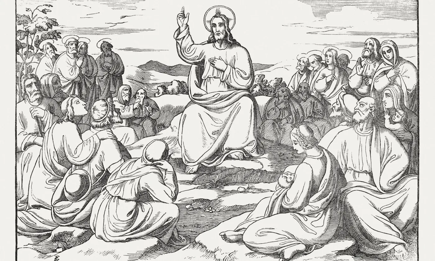 Jésus a transmis son enseignement par oral, comme ici lors du sermon sur la montagne. @iStock