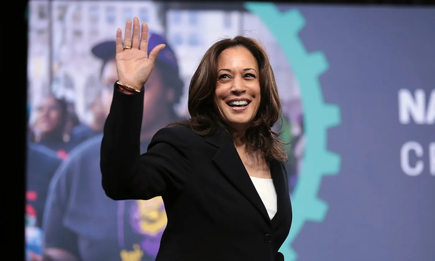 Kamala Harris ©Gage Skidmore from Peoria, AZ, United States of America, CC BY-SA 2.0 Wikimedia Commons