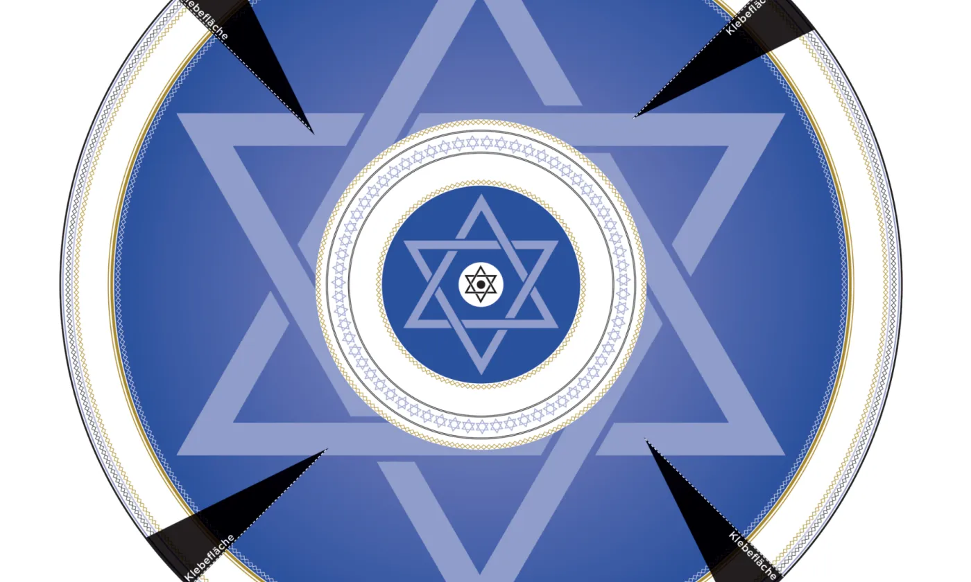 Une kippa à découper proposée par le journal "Bild" ©Bild