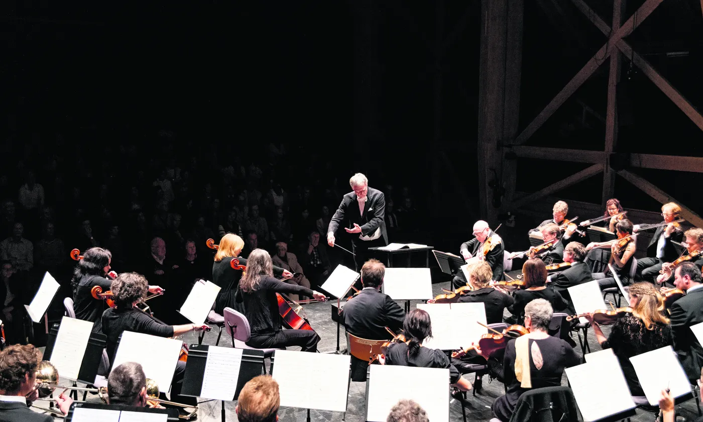 L'orchestre des Jardins musicaux ©Giona Mottura