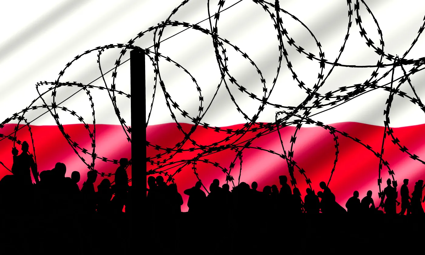 La Pologne avait choisi d’investir environ 350 millions d’euros pour la création de son mur avec la Biélorussie. © Getty Images