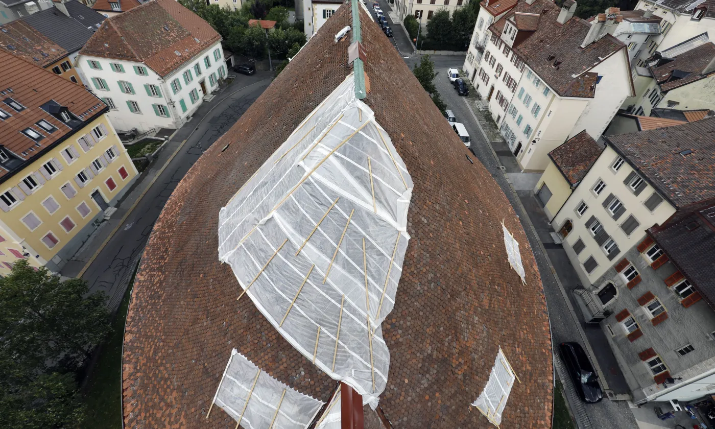 La Chaux-de-Fonds: Grand-Temple fermé jusqu’à nouvel ordre ©DR