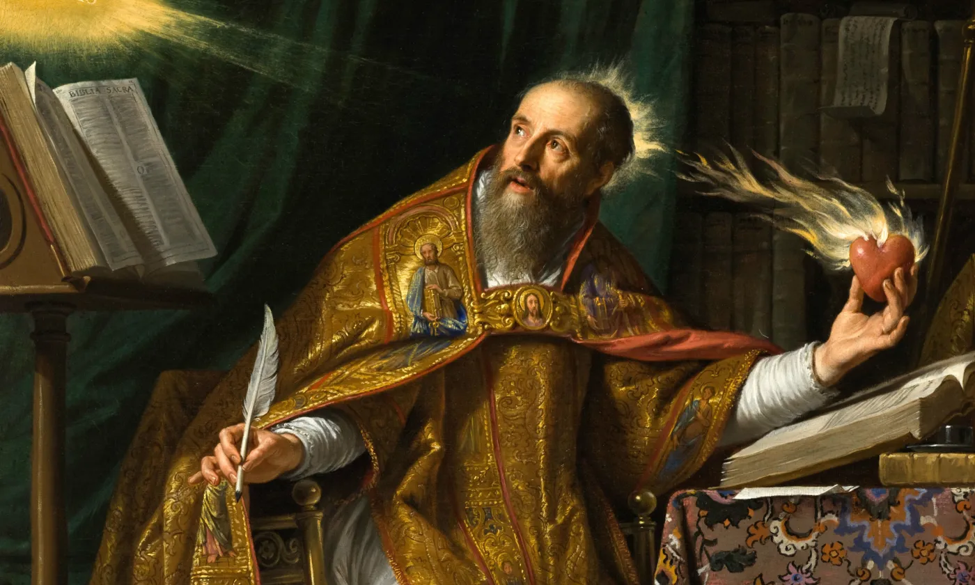 Saint Augustin Par Philippe de Champaigne — Los Angeles County Museum of Art