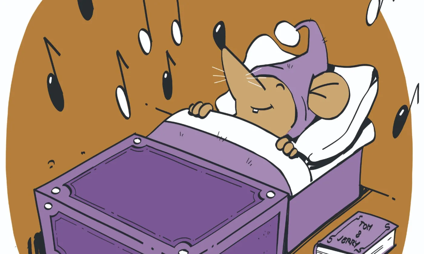 La souris mélomane © Mathieu Paillard