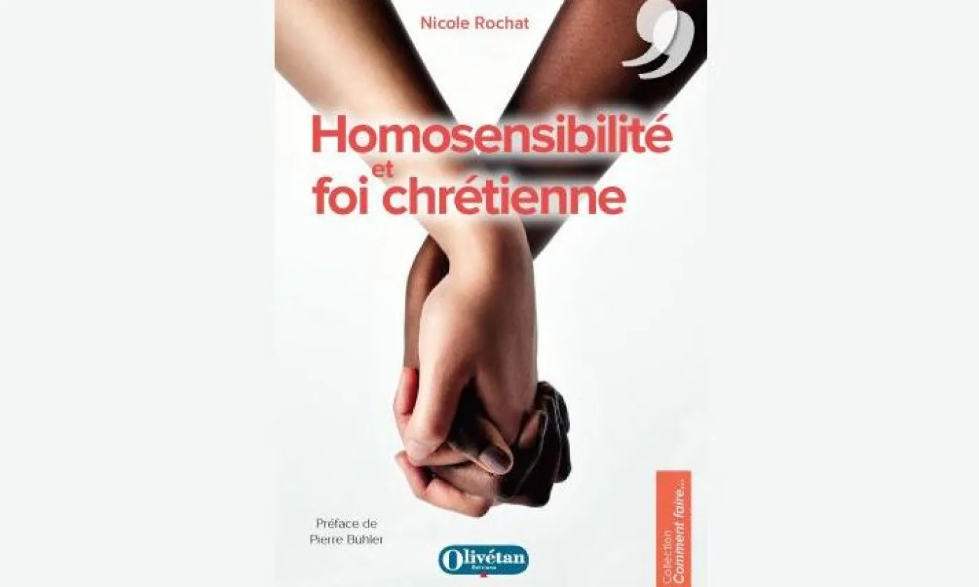 Couverture du livre de Nicole Rochat, Homosensibilité et foi chrétienne ©Editions Olivétan