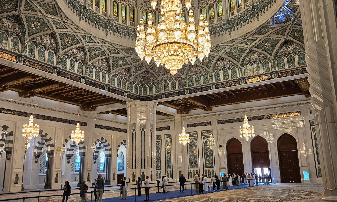 Intérieur de la Grande Mosquée