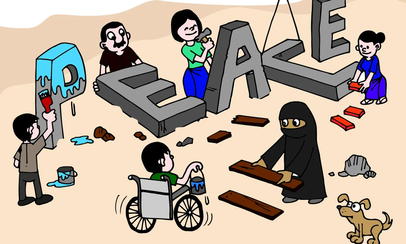 Construire la paix ensemble Construire la paix ensemble CC0
