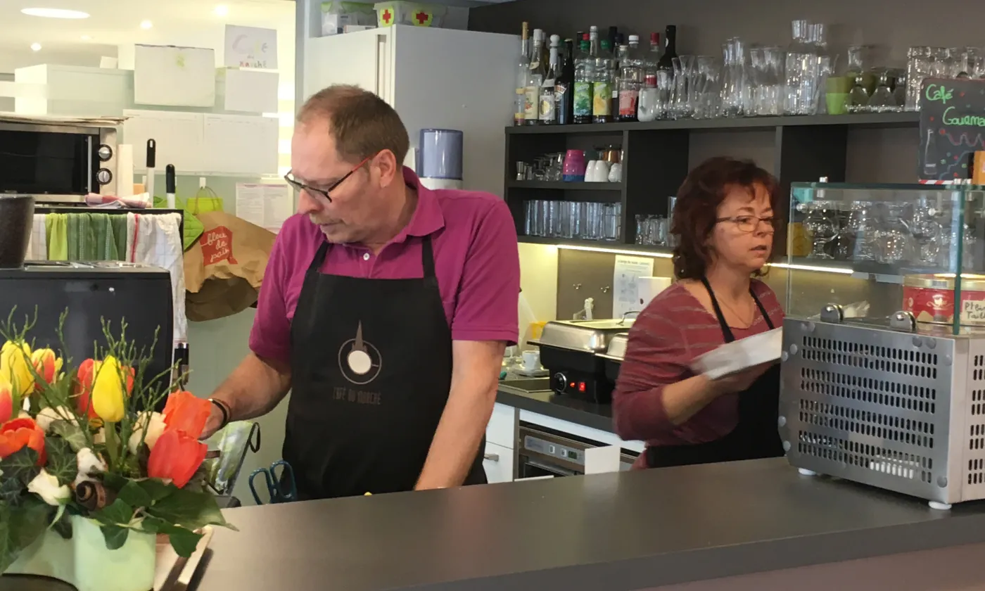 Le Café du marché de Payerne ferme ses portes le 21 juin prochain. © Marie Destraz