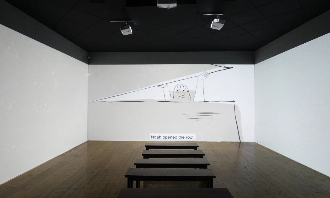 Un extrait de l'épisode "Le Déluge et l'arche de Noé". ©Nicolas Righetti