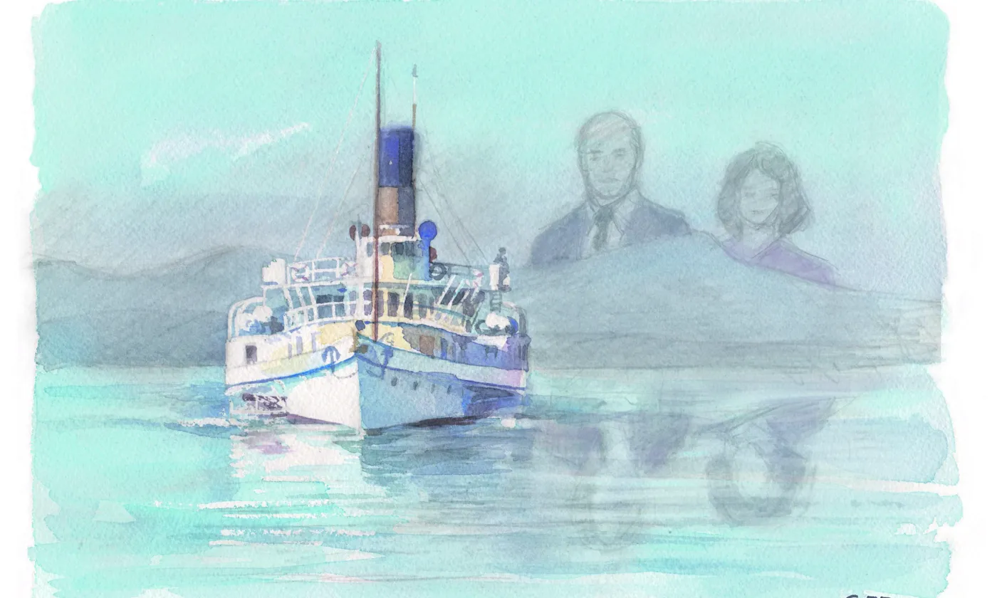 Charles Pictet, passionné de patrimoine a contribué à la restauration de la flotte lémanique. © Gilles-Emmanuel Fiaux