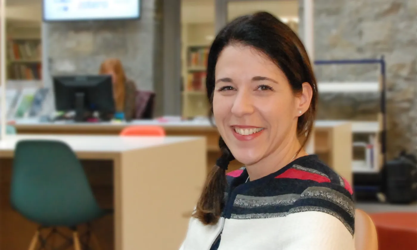 Delphine Roulet Schwab, professeure à la Haute Ecole de santé La Source et présidente du centre de compétence «Vieillesse sans violence». ©HES La Source