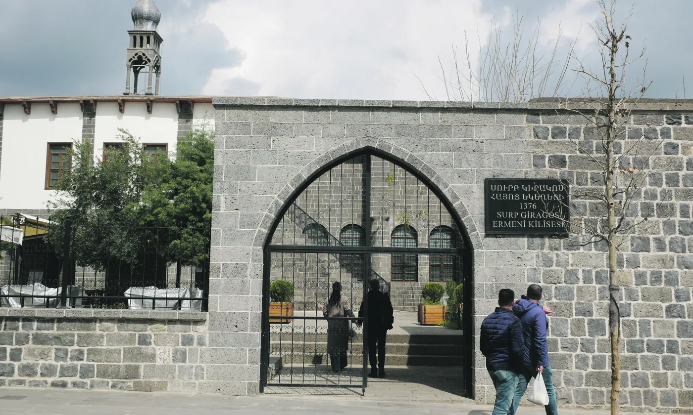 Turquie: à Diyarbakır, une église arménienne comme marqueur de l’histoire © Mathilde Warda