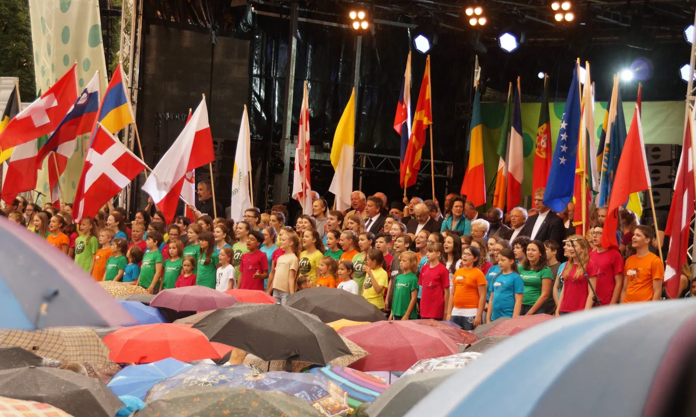 Célébration finale de la rencontre de Ensemble pour l'Europe, Munich, juillet 2016