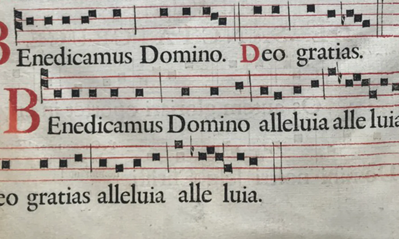 Avec Laurent Jouvet Chants grégoriens