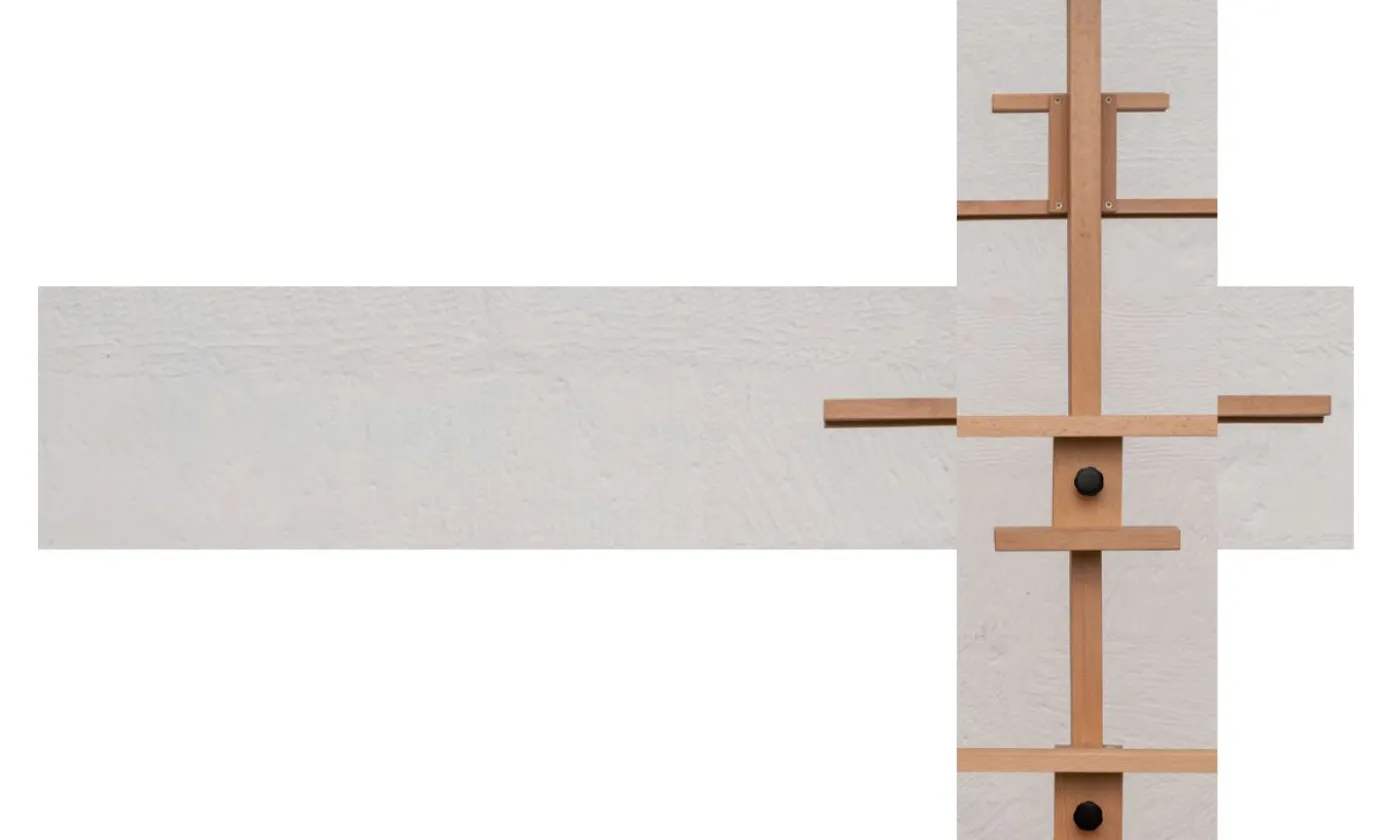 Installation d'Ignazio Bettua, photographie de Claude Bornand © 2022 Éditions Ouverture et OPEC 