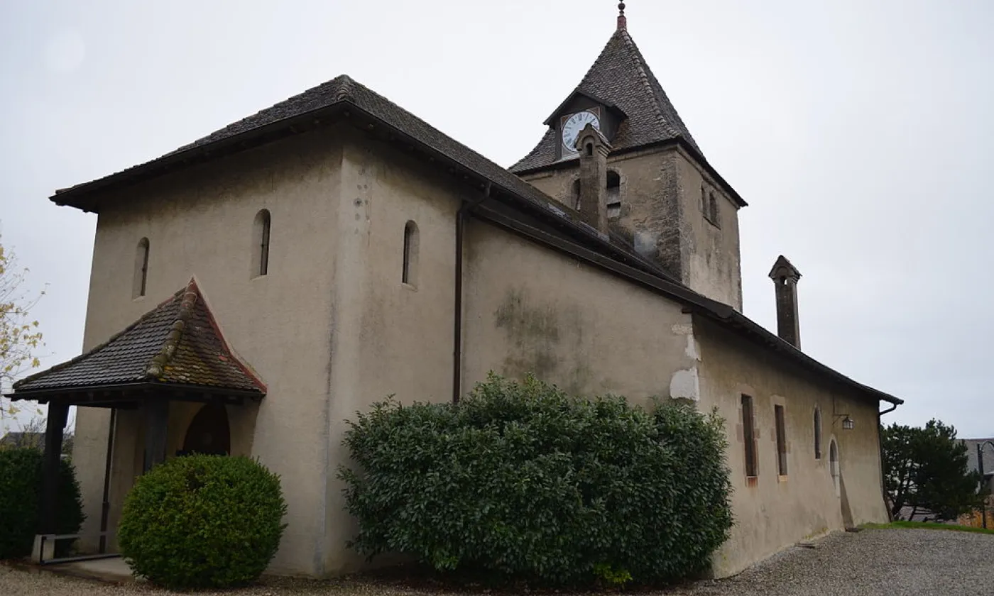 Eglise réformée de Begnins (©Funck77, CC BY-SA 3.0 Wikimedia Commons)