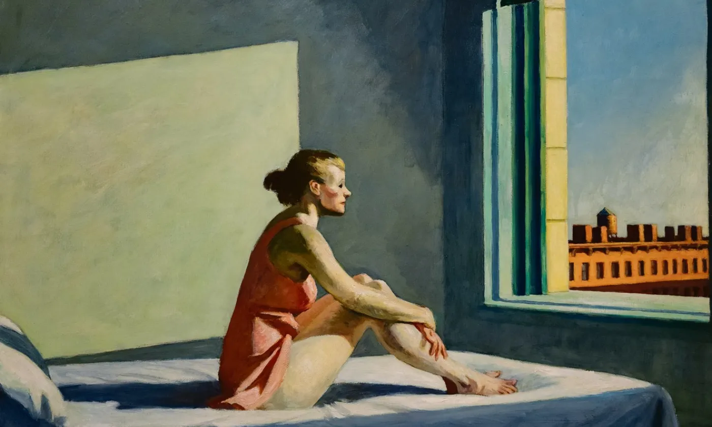 Morning Sun» (Soleil du Matin), Edward Hopper, 1952. © Heirs of Josephine N. Hopper / 2025, ProLitteris, Zurich